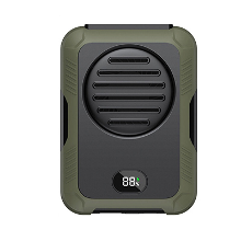 Mini Draagbare USB Oplaadbare Ventilator 2000mAh Hangende Nek Taille Ventilator voor Outdoor Camping Wandelen Klimmen Ha