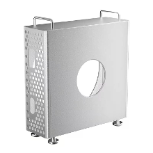 MM404 Mac/Mini Computer Host Aluminium Legering Beschermende Behuizing Warmteafvoer Schokbestendige Hoes Chassis voor Ma