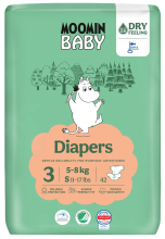Moomin Baby Luier 3 Midi