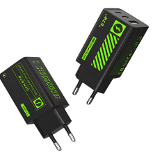 MOVE SPEED [GaN Tech] MOVESPEED 67W 3 poorts USB lader Dubbele Type C+USB A Snellader Wandadapter EU stekker voor iPhone 15 14 13 v