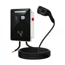 MRS 11KW 16A Oplaadstation voor EV WiFi APP Besturing EV Charger Type 2 met LCD scherm Bluetooth IP54 Plug en Play 5M ka
