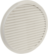Muurventilator 100 Met Vliegengaas, Wit Wallair Nw 100 Fliegennetz Wit