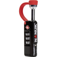 NANUK 900 TSA LOCK NANUK Hangslot TSA Zwart/rood Cijferslot