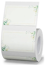 NIIMBOT A2A78138601 Etiketten (rol) 50 x 30 mm Thermisch papier 230 stuk(s) Weer verwijderbaar Universele etiketten