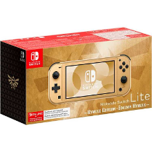 Nintendo Switch Lite   Hyrule Edition spelconsole