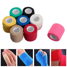 Non Woven Adhesive Elastic Supporting Medical Finger Arm Bandage Tapes