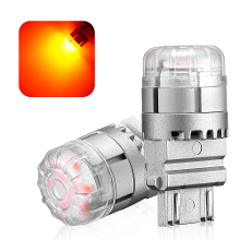NOVSIGHT Paar 12V 2W Auto LED Lampen 3157 Type Achterlicht Lampen 700LM Heldere richtingaanwijzer Lampen 3020SMD