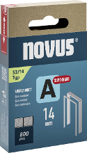 Novus Tools 042 0781 Nieten met fijn draad Type 53 800 stuk(s) Afm. (L x b) 14 mm x 11.3 Mm