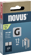 Novus Tools 042 0798 Nieten met plat draad Type 11 600 stuk(s) Afm. (L x b) 12 mm x 10.6 Mm