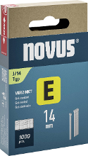 Novus Tools 044 0088 Nagels voor tacker Type J Afmeting, lengte 14 mm 1000 stuk(s)