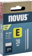 Novus Tools 044 0092 Nagels voor tacker Type J Afmeting, lengte 30 mm 1000 stuk(s)