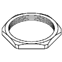 Obo Bettermann 169 Ms M32   Locknut For Cable Screw Gland M32   Special Sale   2 Pce. Available