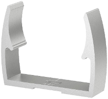 OBO Bettermann 2149932 Buisklem Grijs 100 stuk(s)