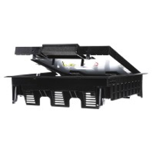 Obo GES9 3S U 9011   Installation box for underfloor duct GES9 3S U 9011