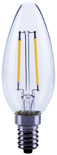 Opple 500011000500 LED lamp Energielabel F (A   G) E14 Kaars 2.8 W Warmwit (Ø x l) 35 mm x 35 mm Niet dimbaar 1 stuk(s)