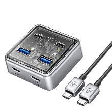 ORICO 4 in 1 USB3.2 Hub Splitter Type C Docking Station XHJ2U2C met USB A*2 USB C*2