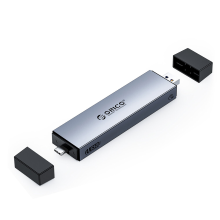 ORICO M2PJN C3 USB A & Type C Dual Interface M.2 SSD behuizing Dubbel Protocol SATA / NVME 10 Gbps USB3.2 Gen2 Ondersteu