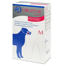 Orozyme kauwstrips M voor de hond 2 x 141 g