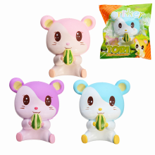 Others Oriker Squishy Tori Hamster 12cm Soft Sweet Slow Rising Original Packaging Collection Gift Decor Toy