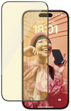 PanzerGlass Eyecare 2813 Screenprotector (glas) Apple iPhone 15 1 stuk(s) Blauwlichtfilter