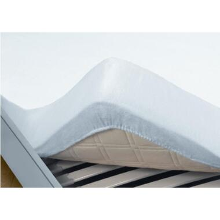 Papillon hoeslaken   molton waterdicht PU   90x200cm   Wit