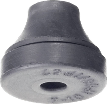 PB Fastener 1203 CR SW Kabeldoorvoering Montagegat: M25 Klem Ø (max.): 14 Mm Plaatdikte (max.): 4 Mm Chloroprene rubber Zwart 1 stuk(s)