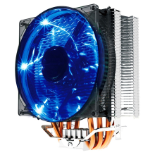 Pccooler Donghai X4 4 Pin 4 Heat Pipes Blue Led Cpu Cooler Cooling Fan For Intel Amd