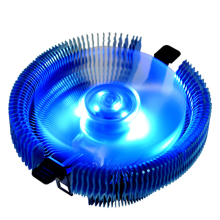 Pccooler E92f 90mm 4 Pin Blue Led Cpu Cooler Cooling Fan For Intel Lga775 115x Amd Am2 Am2+