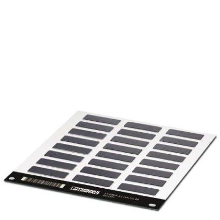 Phoenix Contact 0831591 LS EMLP AL (49X15) BK Apparaatmarkering Montagemethode: Plakken Zwart Aantal markeringen: 120 5 stuk(s)