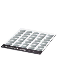 Phoenix Contact 0831662 LS EMP AL (27X18) Apparaatmarkering Montagemethode: Vergrendelen Aluminium Aantal markeringen: 175 5 stuk(s)