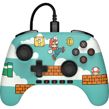PowerA Advantage bedrade controller voor Nintendo Switch 2   Mario tijd gamepad