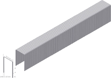 Prebena A08CNK Nieten Type A 10000 stuk(s) Afm. (L x b) 8 mm x 12.8 Mm