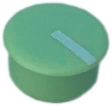 PSP C150 13 Afdekkap Lichtgroen, Zwart Geschikt voor Ronde knop 15 mm 1 stuk(s)