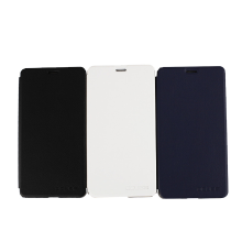 Pu Leather Solid Color Shockproof Flip With Stand Protective Case For Doogee Y6 Max