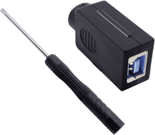 Quadrios 2001C205 USB 3.0 Modulaire busset, type B Bus, recht 1 stuk(s)