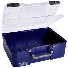 Raaco 147255 Kleine onderdelen bak CarryLite 150 5x10 0/DL (b x h x d) 413 x 148 x 330 mm Blauw 1 stuk(s)