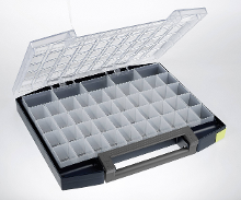 Raaco Boxxser 55 5x10 45 Assortimentskoffer (b X H X D) 421 X 55 X 361 Mm Aantal Vakken: 45