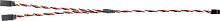 Reely Servo Y kabel [2x Futaba stekker   1x JR bus] 30.00 Cm 0.35 Mm²