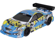 Reely TQ Racer Brushed 1:10 RC modelauto voor beginners Elektro Straatmodel 4WD 100% RTR 2,4 GHz Incl. Accu, oplader en batterijen voor de zender