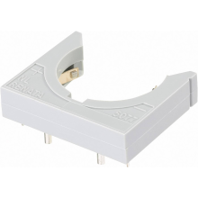 Renata 701112 Knoopcelhouder 1x CR2450N, CR2477N Horizontaal, Doorsteekmontage THT (l x b x h) 30 x 29.5 X 8.4 Mm