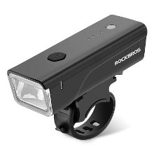 ROCKBROS Slimme Lichtsensor Fietskoplamp 260Lm Heldere LED 1500mAh Batterij Type C Snelladen Anti verblindende Fietslamp