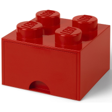 Room Copenhagen LEGO Brick Drawer 4 Rood
