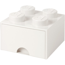 Room Copenhagen LEGO Brick Drawer 4 Wit