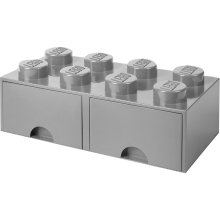 Room Copenhagen LEGO Brick Drawer 8 Grijs