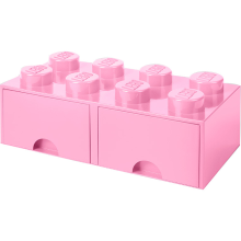 Room Copenhagen LEGO Brick Drawer 8 Roze
