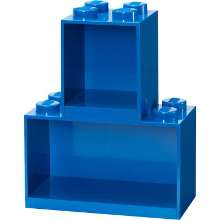 Room Copenhagen LEGO Brick Shelf Set, 4 + 8 noppen wandschap