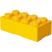 Room Copenhagen LEGO Lunch Box Geel, opbergdoos