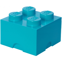 Room Copenhagen LEGO Storage Brick 4 Azuurblauw