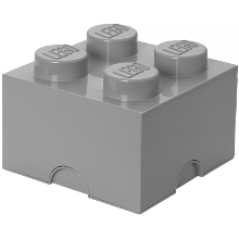 Room Copenhagen LEGO Storage Brick 4 Grijs