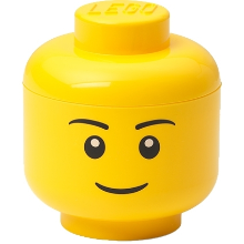 Room Copenhagen LEGO Storage Head 'Boy', mini